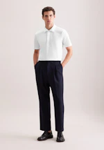 Regular Polo Uni in Weiß |  Seidensticker Onlineshop