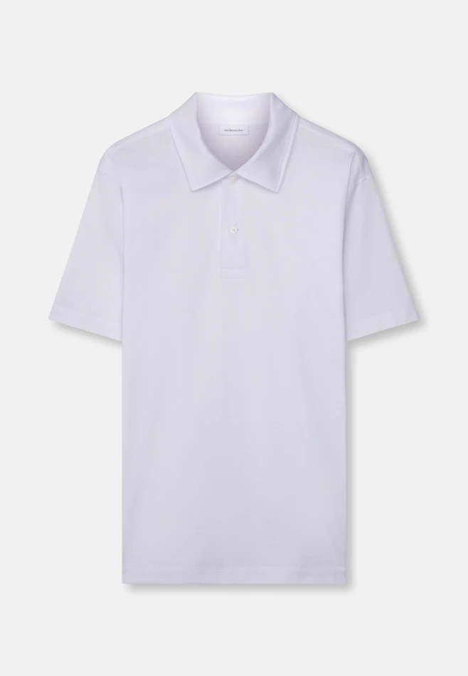Regular Polo Uni in Weiß | Seidensticker Onlineshop