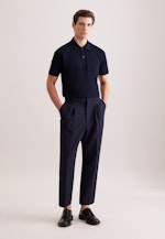 Regular Polo Uni in Dunkelblau |  Seidensticker Onlineshop