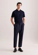 Regular Polo Uni in Dunkelblau |  Seidensticker Onlineshop