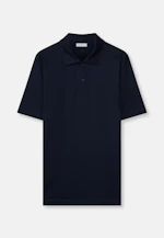 Regular Polo Uni in Bleu Foncé |  Seidensticker Onlineshop