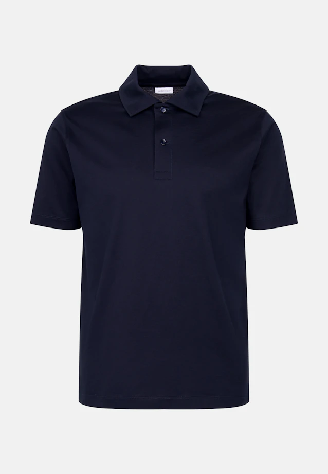 Regular Polo Uni in Dunkelblau |  Seidensticker Onlineshop
