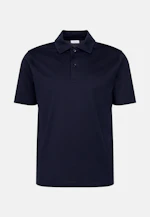 Regular Polo Uni in Bleu Foncé |  Seidensticker Onlineshop