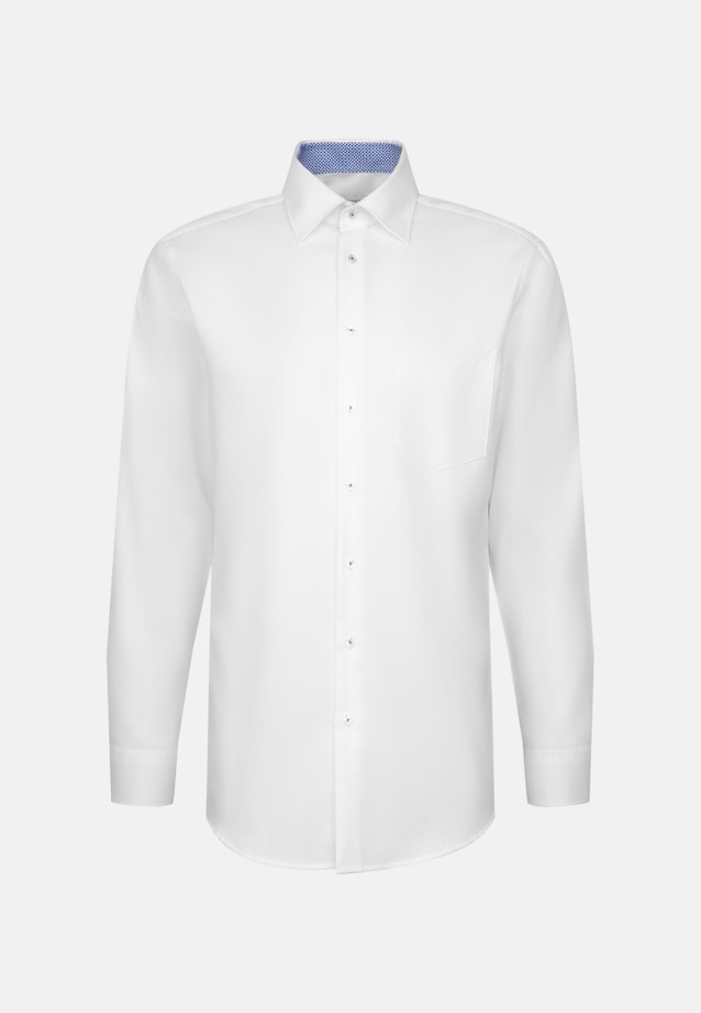 Regular Chemise d'affaires Structure in Blanc |  Seidensticker Onlineshop