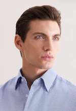 Regular Chemise d'affaires Imprimé in Bleu Moyen |  Seidensticker Onlineshop