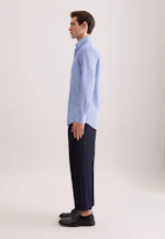 Regular Chemise d'affaires Imprimé in Bleu Moyen |  Seidensticker Onlineshop