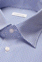 Regular Chemise d'affaires Imprimé in Bleu Moyen |  Seidensticker Onlineshop