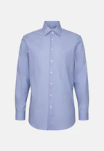 Regular Chemise d'affaires Imprimé in Bleu Moyen |  Seidensticker Onlineshop