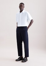 Regular Leinenhemd Uni in Weiß |  Seidensticker Onlineshop