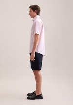 Regular Leinenhemd Uni in Rosa |  Seidensticker Onlineshop