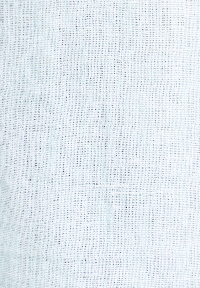 Regular Linen shirt Uni in Grün |  Seidensticker Onlineshop