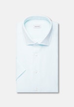 Regular Linen shirt Uni in Grün |  Seidensticker Onlineshop