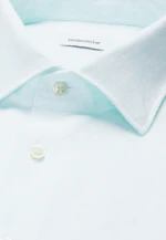 Regular Leinenhemd Uni in Grün |  Seidensticker Onlineshop