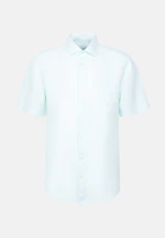 Regular Leinenhemd Uni in Grün |  Seidensticker Onlineshop