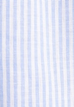 Regular Leinenhemd Gestreift in Mittelblau |  Seidensticker Onlineshop