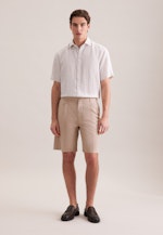 Regular Leinenhemd Gestreift in Beige |  Seidensticker Onlineshop