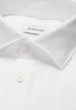 Shaped Leinenhemd Uni in Weiß |  Seidensticker Onlineshop