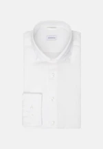 Shaped Leinenhemd Uni in Weiß |  Seidensticker Onlineshop