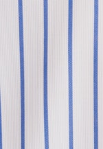 Slim Business Hemd Gestreift in Mittelblau |  Seidensticker Onlineshop