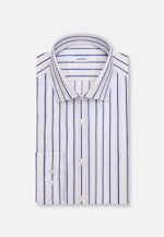Slim Business Hemd Gestreift in Mittelblau |  Seidensticker Onlineshop