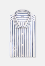 Slim Business Hemd Gestreift in Mittelblau |  Seidensticker Onlineshop