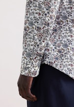 Shaped Business Hemd Druck in Grün |  Seidensticker Onlineshop