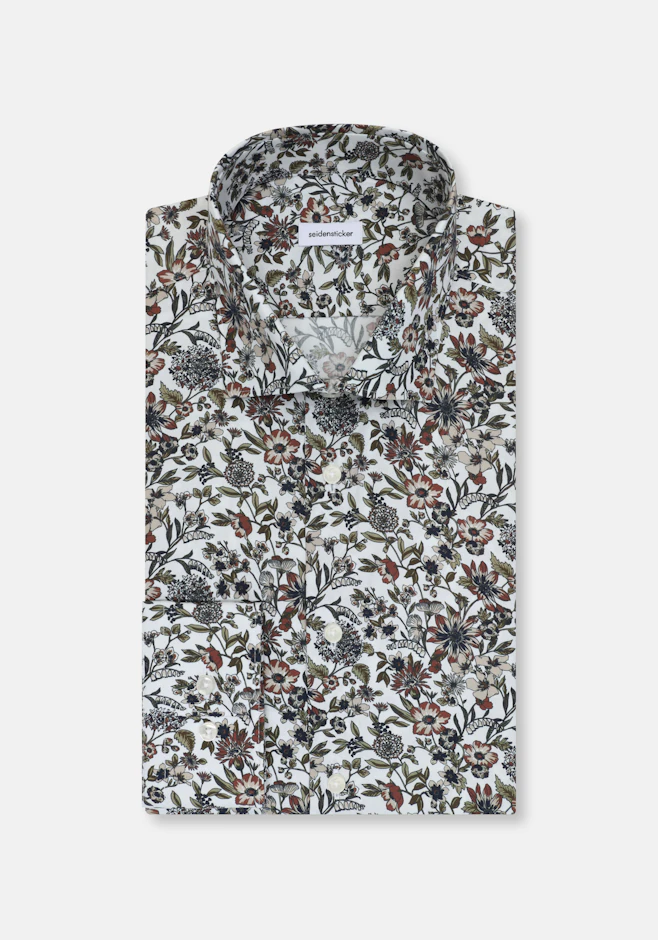 Shaped Chemise d'affaires Imprimé dans Vert | Boutique en ligne Seidensticker