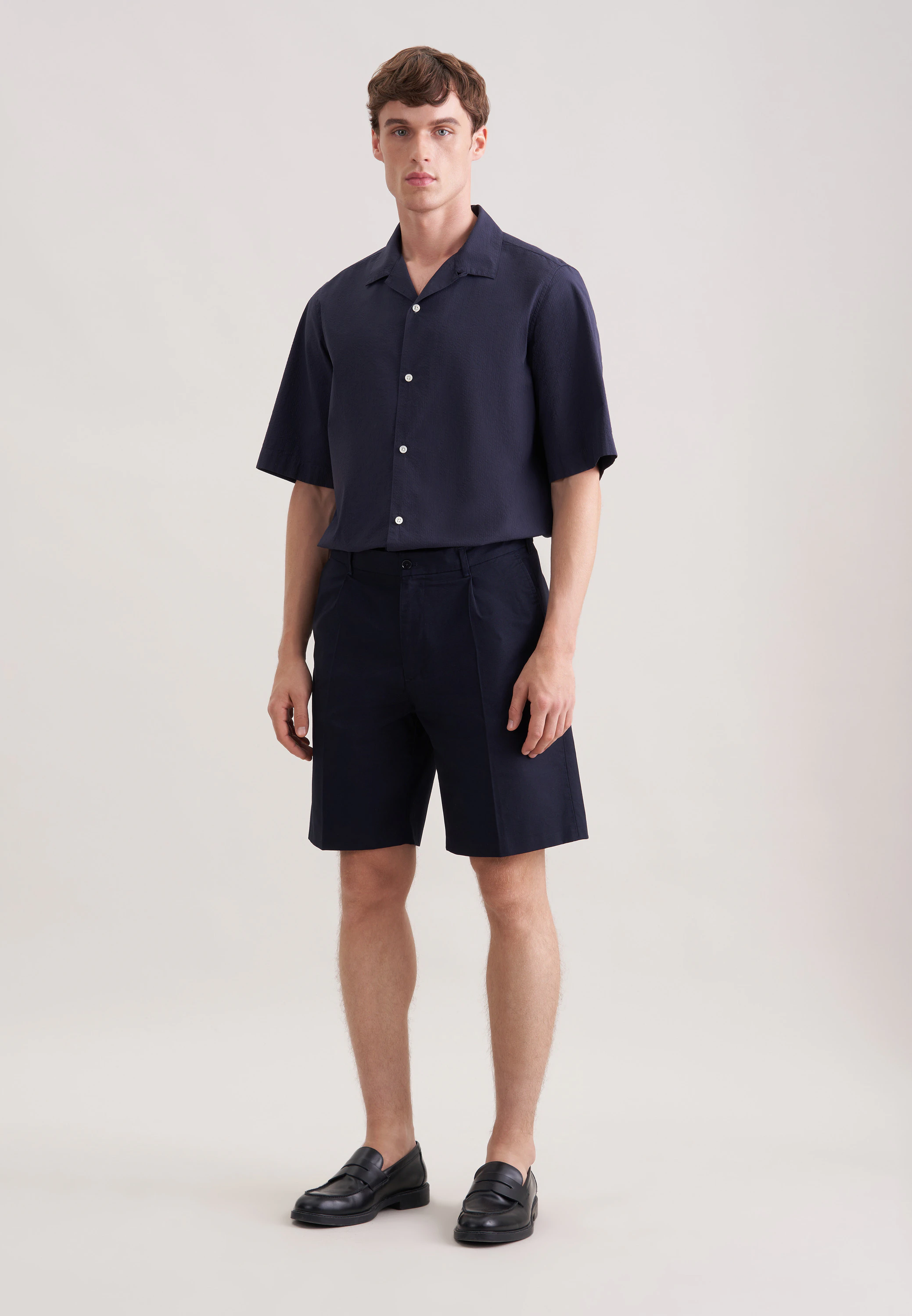Regular Shorts Uni Blau