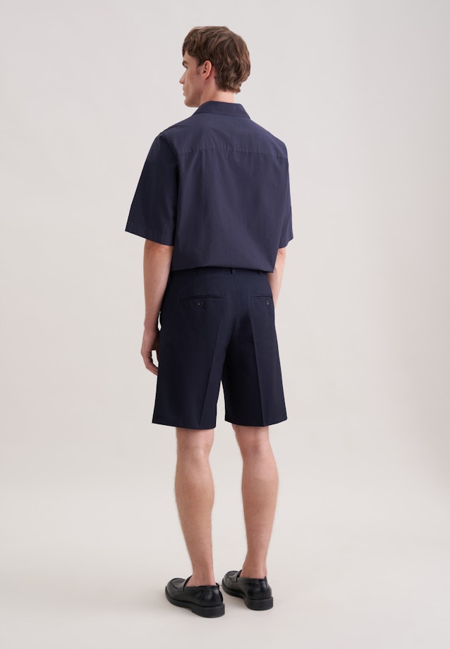 Regular Shorts Uni in Dunkelblau |  Seidensticker Onlineshop
