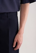 Regular Shorts Uni in Dunkelblau |  Seidensticker Onlineshop