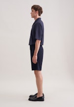Regular Shorts Uni in Dunkelblau |  Seidensticker Onlineshop