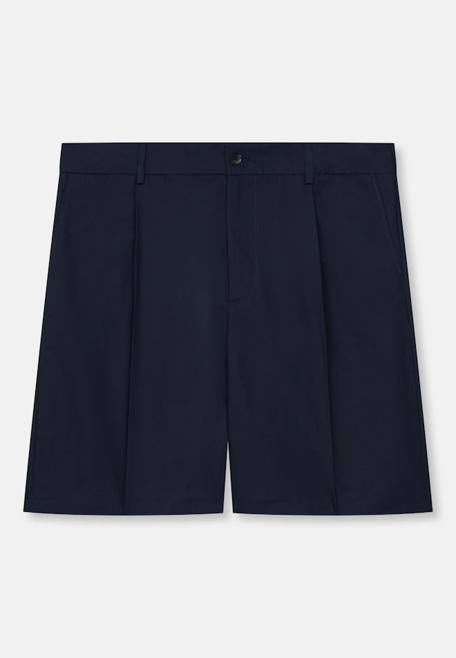Regular Shorts Uni in Dunkelblau | Seidensticker Onlineshop