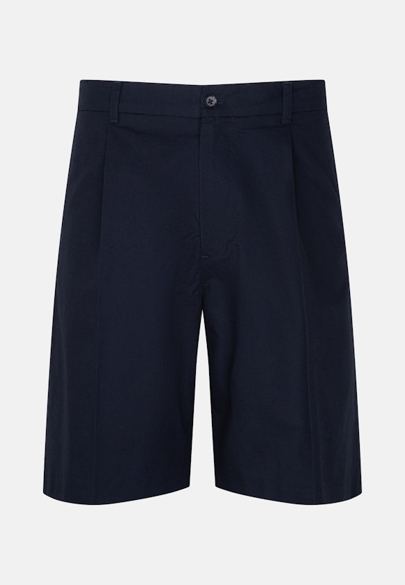 Regular Shorts Uni in Dunkelblau |  Seidensticker Onlineshop