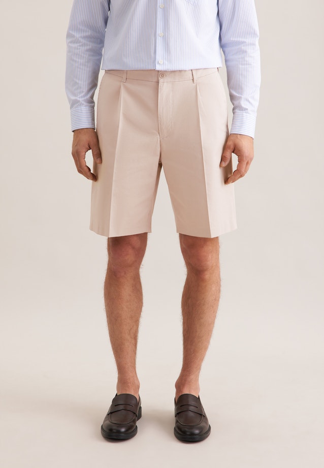 Regular Shorts Uni in Beige |  Seidensticker Onlineshop