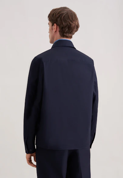 Regular Jacke in Dunkelblau |  Seidensticker Onlineshop