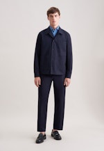 Regular Jacke Uni in Dunkelblau |  Seidensticker Onlineshop