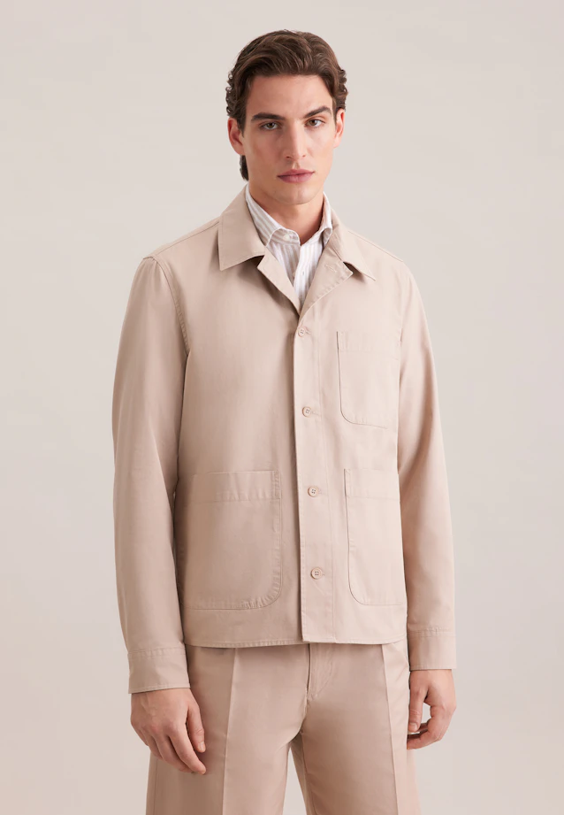 Regular Jacke in Beige |  Seidensticker Onlineshop