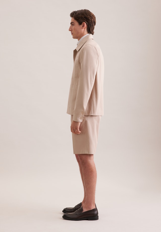 Regular Jacke Uni in Beige |  Seidensticker Onlineshop