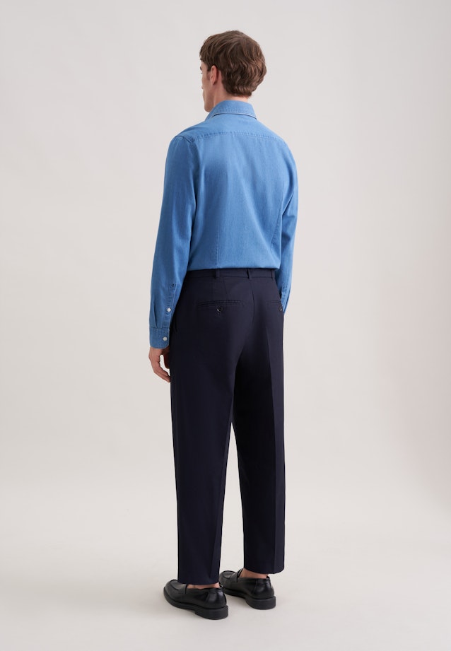 Regular Chino Uni in Dunkelblau |  Seidensticker Onlineshop