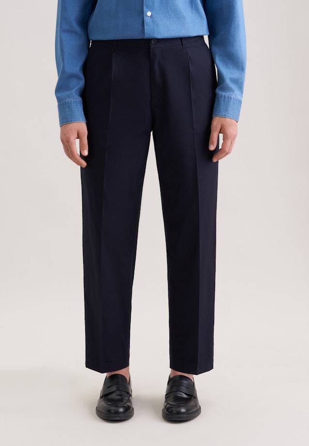Regular Chino Uni in Dunkelblau |  Seidensticker Onlineshop