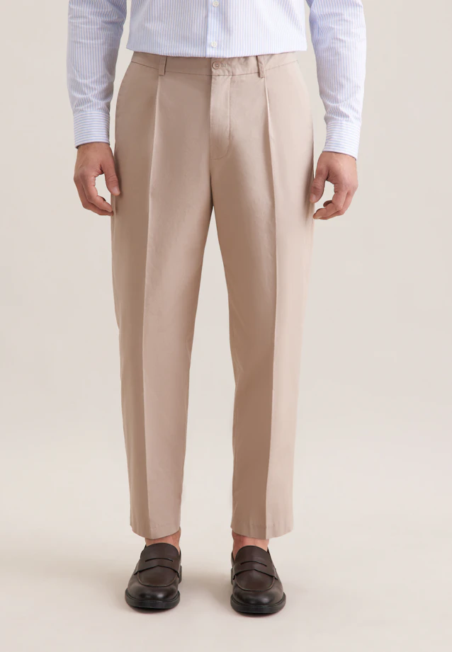 Regular Chino Uni in Beige |  Seidensticker Onlineshop