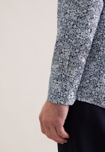 Regular Business Hemd Druck in Grau |  Seidensticker Onlineshop