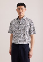 Regular Business Hemd Druck in Grün |  Seidensticker Onlineshop