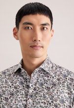 Regular Business Hemd Druck in Grün |  Seidensticker Onlineshop