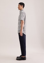 Regular Business Hemd Druck in Grün |  Seidensticker Onlineshop