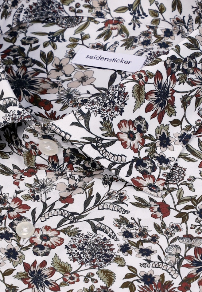 Regular Business Hemd Druck in Grün | Seidensticker Onlineshop