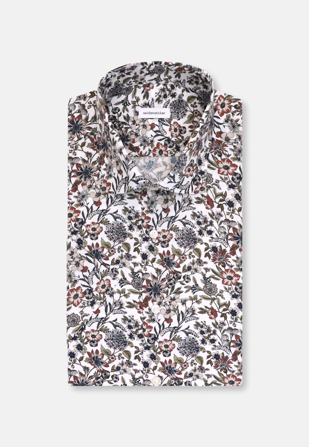 Regular Business Hemd Druck in Grün |  Seidensticker Onlineshop