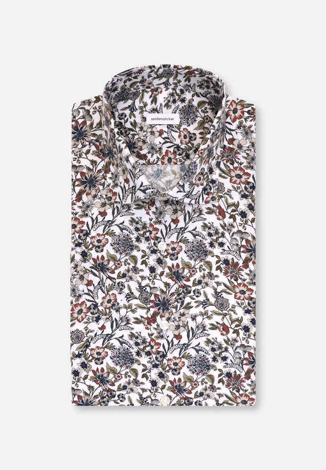 Regular Business Hemd Druck in Grün | Seidensticker Onlineshop