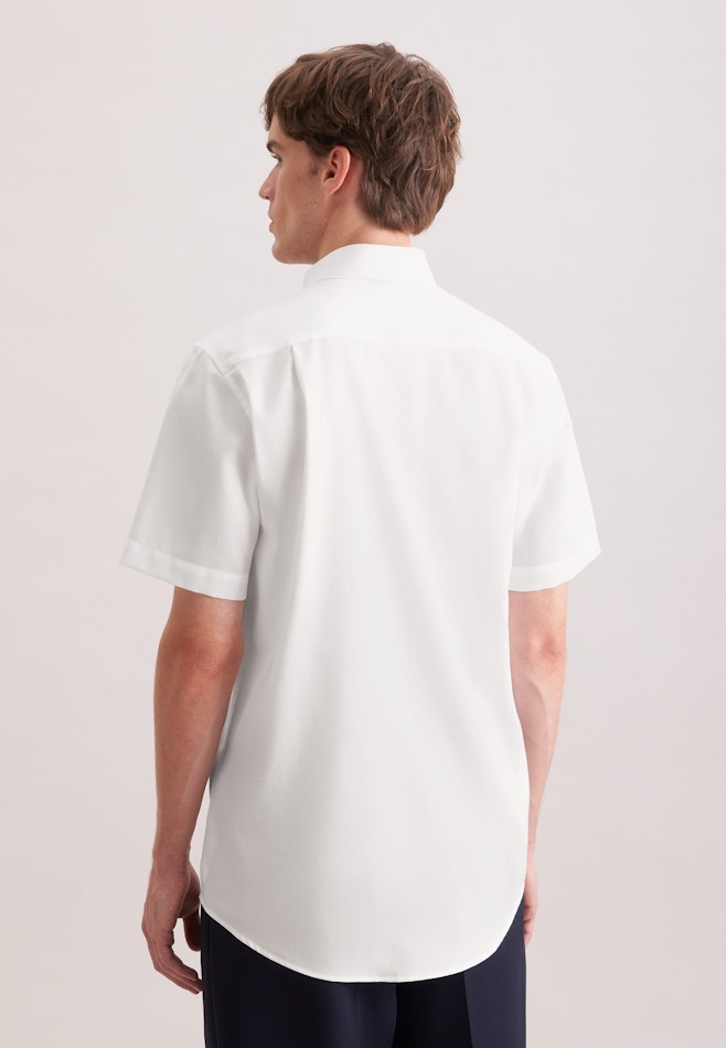 Comfort Business Hemd Struktur in Weiß | Seidensticker Onlineshop