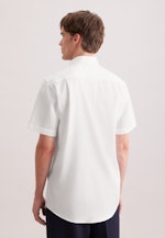 Comfort Business Hemd Struktur in Weiß |  Seidensticker Onlineshop